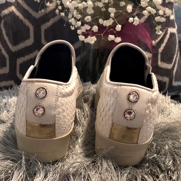 Alexander Smith Pointed metal toe leather slip on - Picture 5 of 6